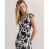 SURKANA Short, stretchy wrap dress Black SURKANA Short, stretchy wrap dress Black