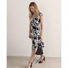 SURKANA Short, stretchy wrap dress Black SURKANA Short, stretchy wrap dress Black