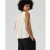 SURKANA Embroidered top with straps and micro-ruffle OFF WHITE SURKANA Embroidered top with straps and micro-ruffle OFF WHITE