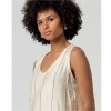SURKANA Embroidered top with straps and micro-ruffle OFF WHITE SURKANA Embroidered top with straps and micro-ruffle OFF WHITE