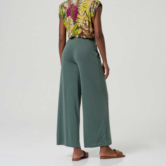 SURKANA Long open kimono, flowing knit GREEN SURKANA Long open kimono, flowing knit GREEN