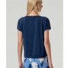 SURKANA Basic V-neck T-shirt BLUE