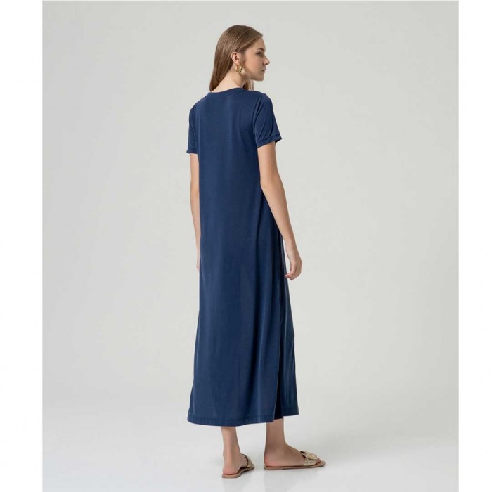 SURKANA lightweight maxi dress BLUE