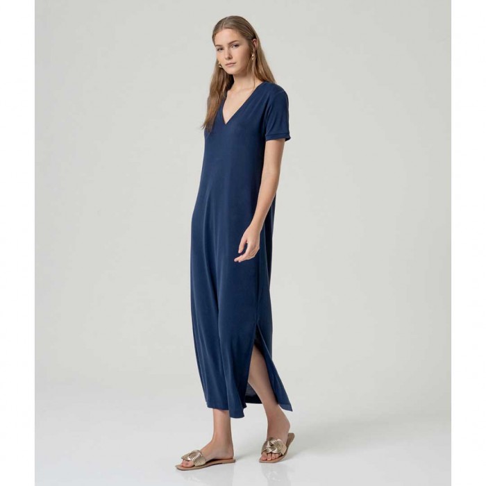 SURKANA lightweight maxi dress BLUE