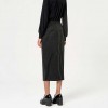 SURKANA Pinstripe midi skirt Black