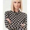 SURKANA Printed long sleeve elastic shirt Black SURKANA Printed long sleeve elastic shirt Black