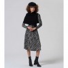 SURKANA Midi boat-neck dress Black
